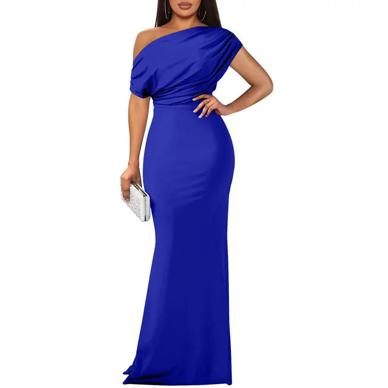 ROSELYN™ Elegant Off-Shoulder Evening Gown