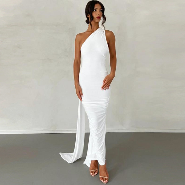 KARILYN™ – Elegant Sleeveless Evening Halter Bodycon Dress