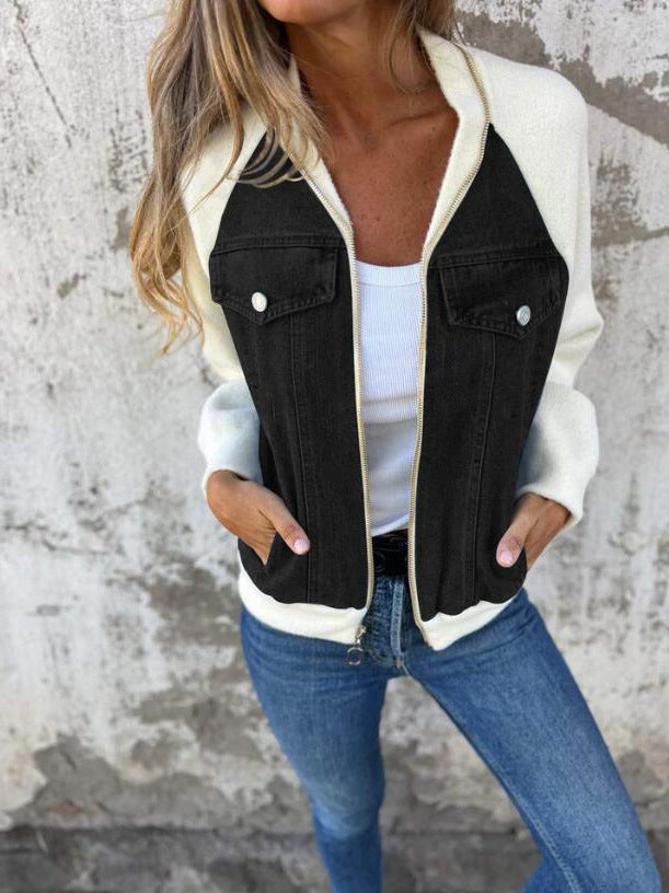 ROXANE™ – Everyday Zip-Up Jacket with V-Neck Style
