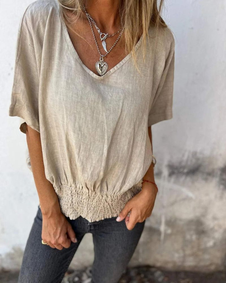 LENNOX – CLOSE CUT V NECK TEE