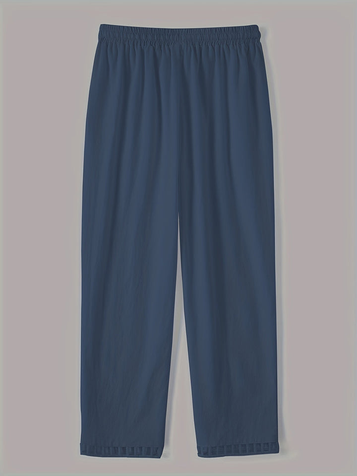 Wren – Relaxed Contrast Trim Cropped Pants