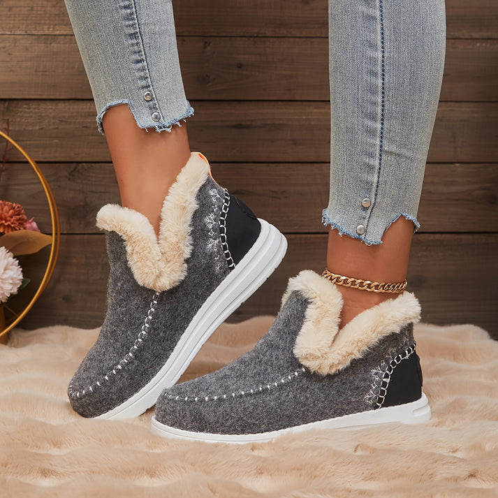 OrthoLuxe™ - Plush-Lined Shoes