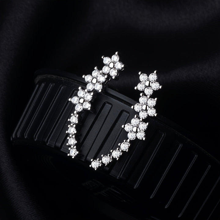 Timeless floral earrings