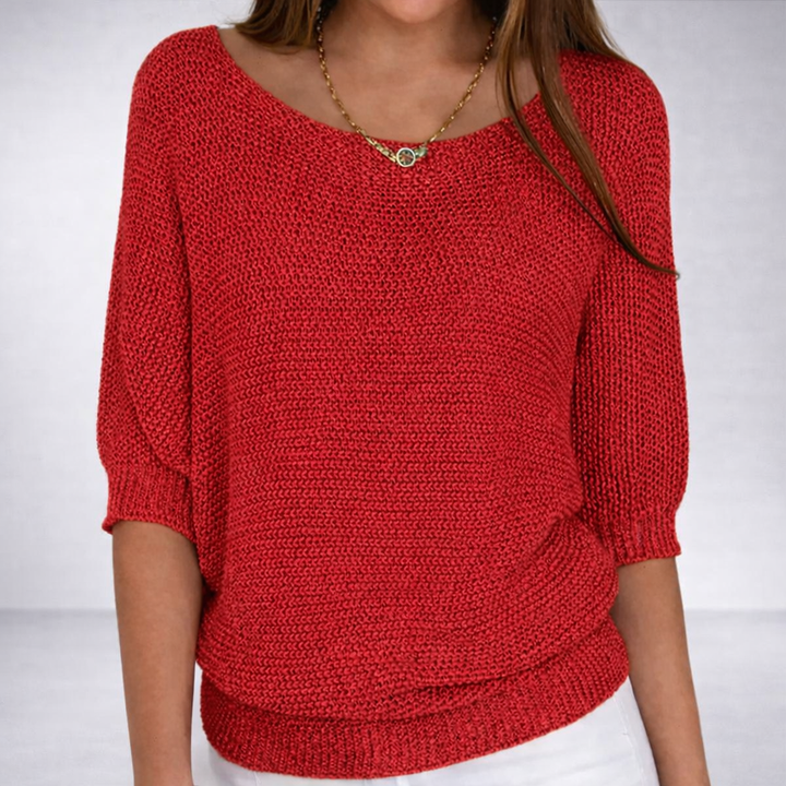 KENDRA – RELAXED CHIC KNIT SWEATER