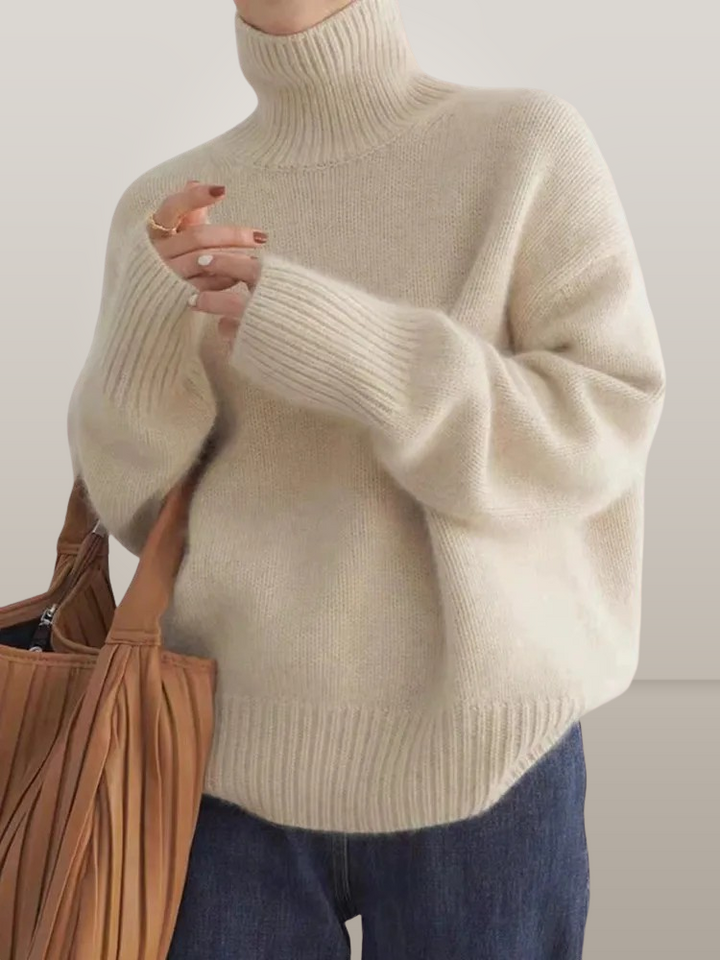Alexa™ – High-Neck Sweater for Effortless Elegance
