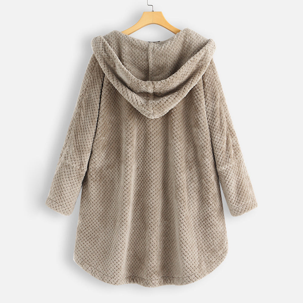 Cameron™ – Fleece Coat for Timeless Winter Elegance