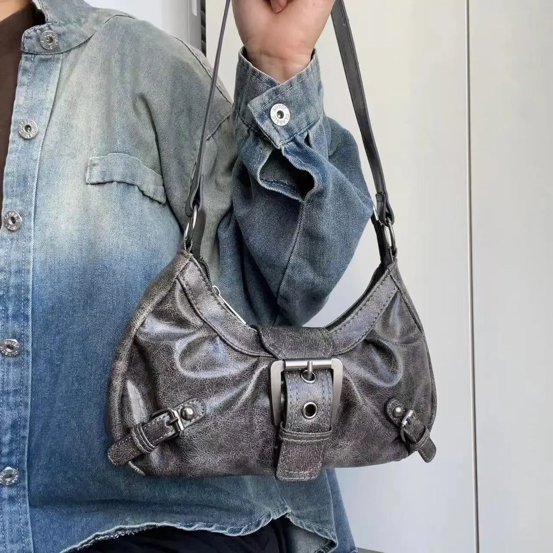 Maillard Leather Shoulder Bag | Michael & Laura Toronto