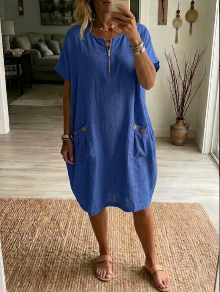 GlamMouris™ | Dress with zipper
