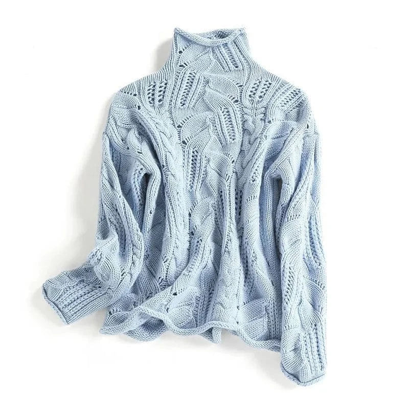 Valentina™ – Turtleneck Sweater for Effortless Sophistication