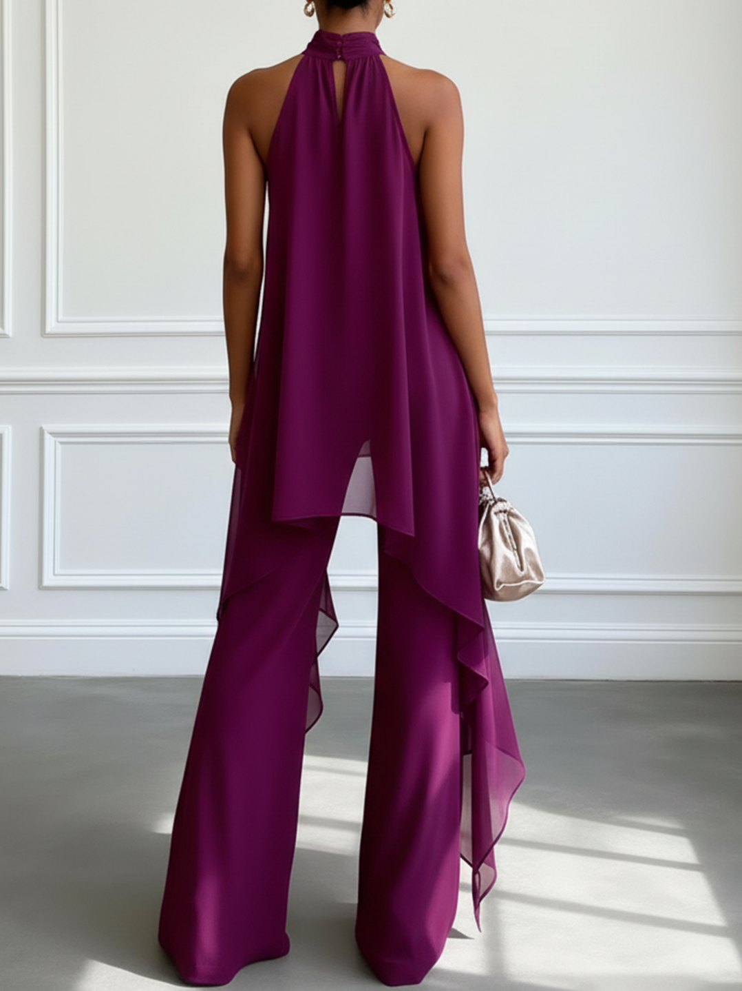 MOREAU LYON | Elegant Halter Set for Women FEMMES