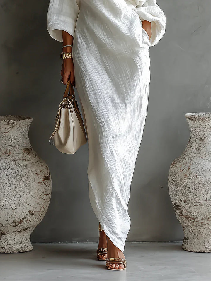 Melisa | Asymmetric Maxi Dress
