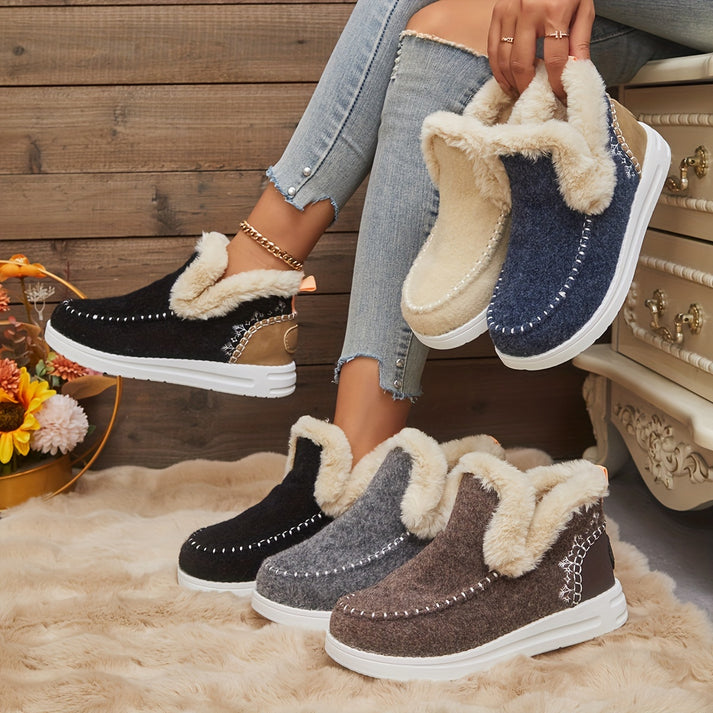 OrthoLuxe™ - Plush-Lined Shoes
