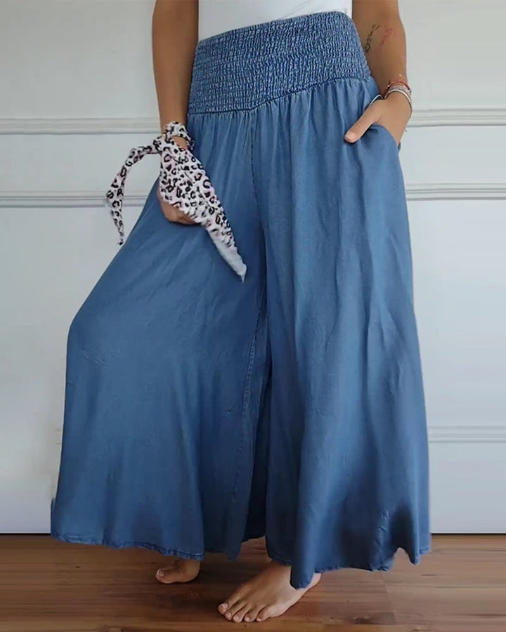 Reina - Comfy Wide-Leg Trousers
