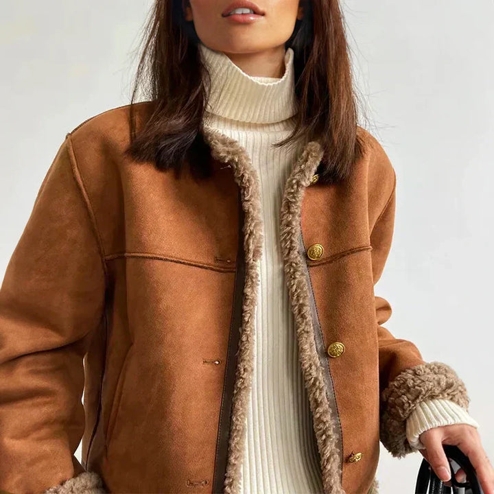 Liana™ – Refined Jacket for Timeless Winter Elegance