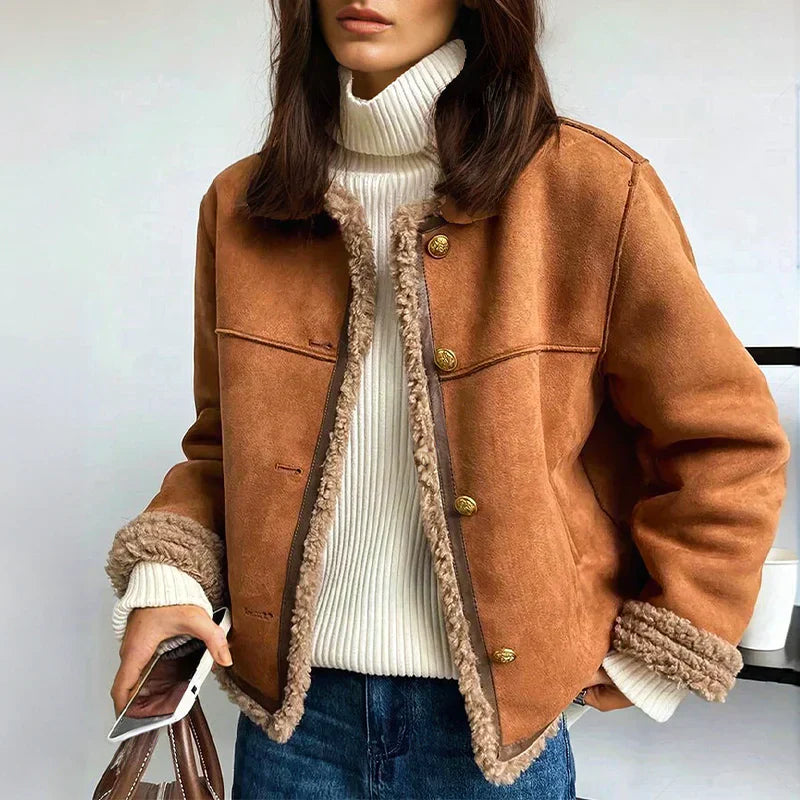 Liana™ – Refined Jacket for Timeless Winter Elegance