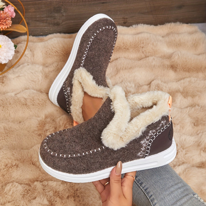 OrthoLuxe™ - Plush-Lined Shoes