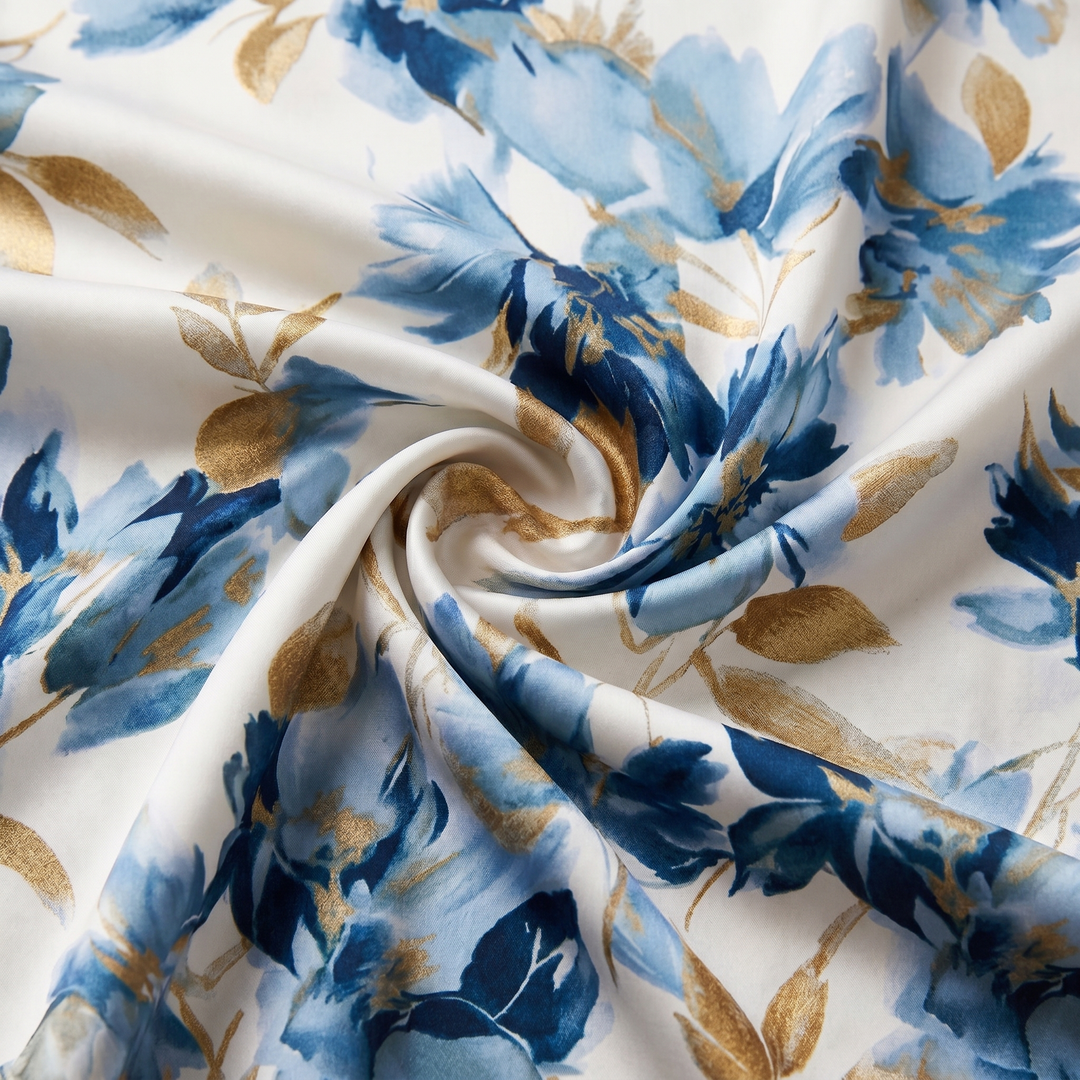 Denise™ | Floral midi wrap dress