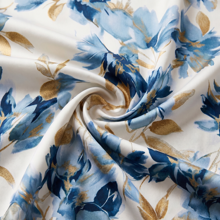 Denise™ | Floral midi wrap dress