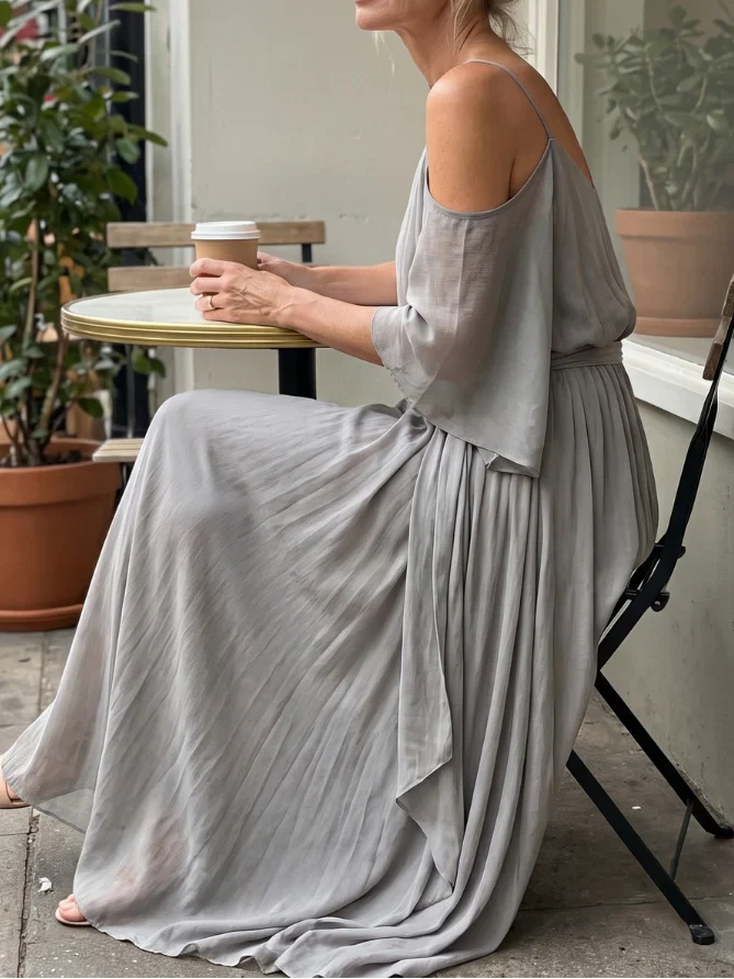 Isabela | Gray Fluid Set