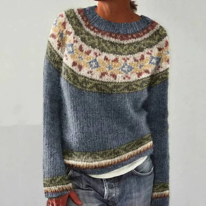 Journee™ – Retro Sweater for Timeless Everyday Charm