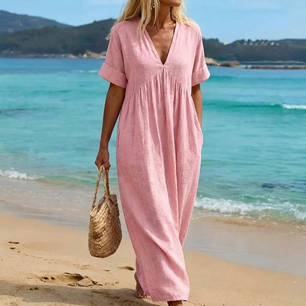 Wiktoria | Flowing Maxi Dress